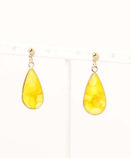 tone(トーン)の「【零-Rei-】瞬きシリーズ ドロップピアス(MA)(ピアス(両耳用)・レディース・ブラウン/ピンク/イエロー/オレンジ/グリーン/ブルー系その他/ブルー/ターコイズブルー/ラベンダー/パープル/レッド/ネイビー/ブルー系その他2/カーキ・FREE)」の22枚目の写真