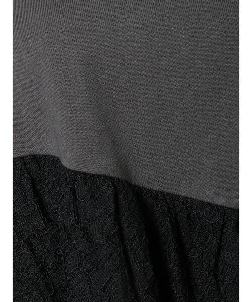 merry jenny（メリージェニー）の「イソザイレイヤードカットワンピース（ワンピース・レディース・オフホワイト/チャコールグレー/ピンク・FREE）」の20枚目の写真