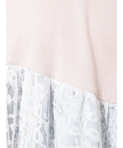 merry jenny（メリージェニー）の「イソザイレイヤードカットワンピース（ワンピース・レディース・オフホワイト/チャコールグレー/ピンク・FREE）」の21枚目の写真