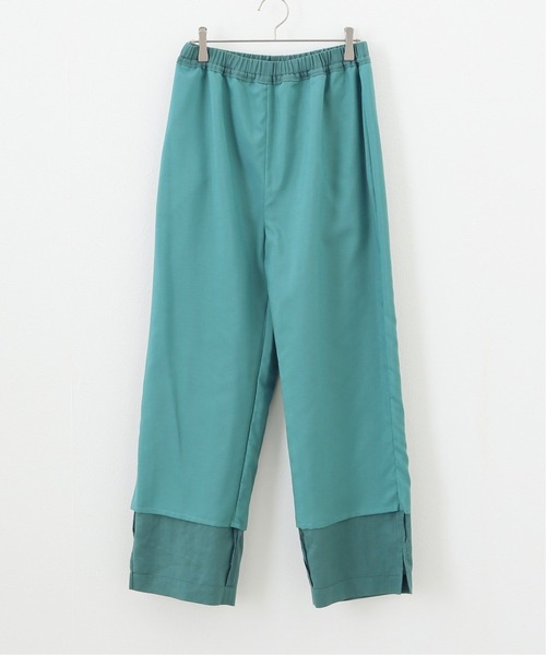 SLOBE IENA（スローブイエナ）の「リネン混イージーパンツ【ウエストゴム/手洗い可能】◆（その他パンツ・レディース・グリーン/アイボリー/ブラック・FREE）」の19枚目の写真