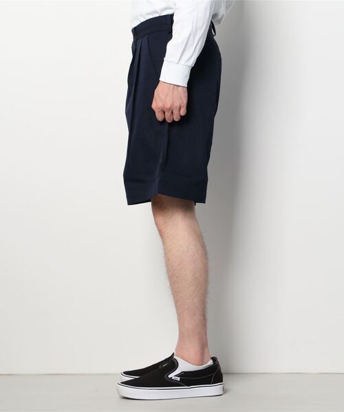 POLeR OUTDOOR STUFF（ポーラーアウトドアスタッフ）の「POLeR OUTDOOR STUFF/ポーラーアウトドアスタッフ　SKATE BAGGY CHINO SHORTS（その他パンツ・メンズ・ベージュ/ネイビー・34/36）」の3枚目の写真