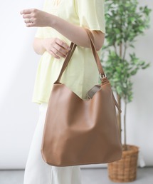 【SETUP7】PUレザーショルダー ポーチ付 KNF