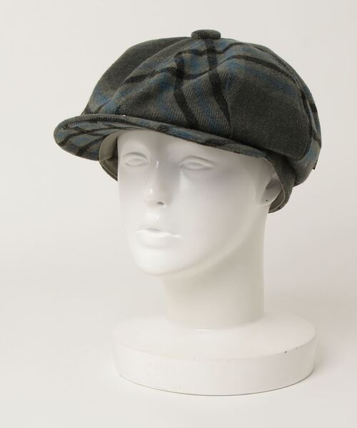 G-STAR（ジースター）の「RIV HAT/キャスケット（ハンチング/ベレー帽・メンズ・チェック・ONE SIZE）」の7枚目の写真