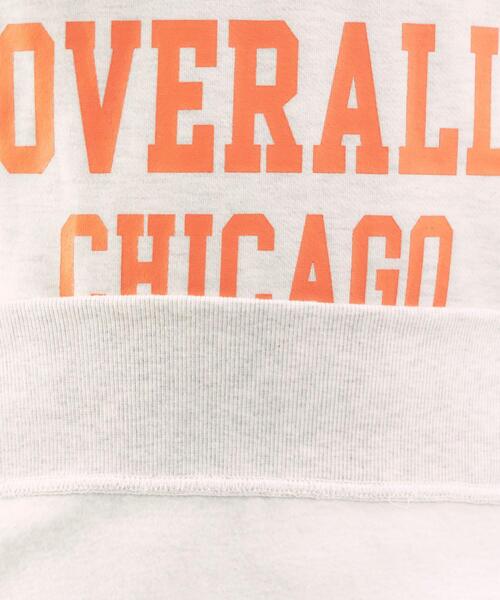 UNIVERSAL OVERALL（ユニバーサルオーバーオール）の「【別注】＜UNIVERSAL OVERALL×green label relaxing＞ロゴ クルーネック 長袖  スウェット（スウェット・メンズ・ナチュラル/ブラック・L/M/XL）」の7枚目の写真
