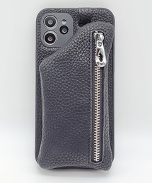 Lace Ladies | ファスナーポケット付き レザー 合皮  iPhoneケース(スマホケース/カバー)