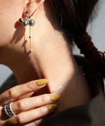 antiqua | メタルボールイヤリング(イヤリング)