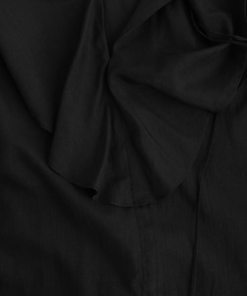 Andemiu（アンデミュウ）の「フリルネックブラウス219039（シャツ/ブラウス・レディース・ブラック/イエロー/ブルー・FREE）」の19枚目の写真