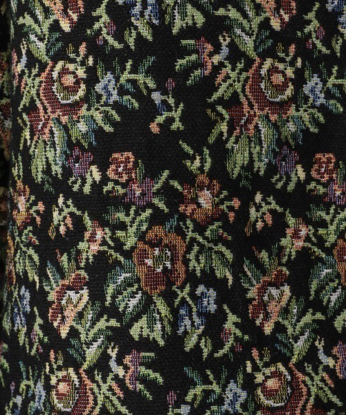 LOWRYS FARM（ローリーズファーム）の「ゴブランジャケカーデＬＳ　218031（カーディガン/ボレロ・レディース・ブラック/ベージュ/アイボリー/オレンジ・FREE）」の7枚目の写真