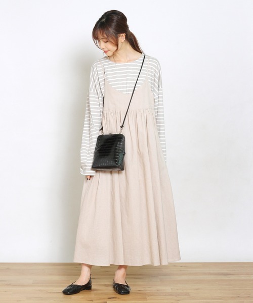 Crisp(クリスプ)の「クロコ柄ミニバッグ(ショルダーバッグ・レディース・ブラック/ブラウン・FREE)」の7枚目の写真