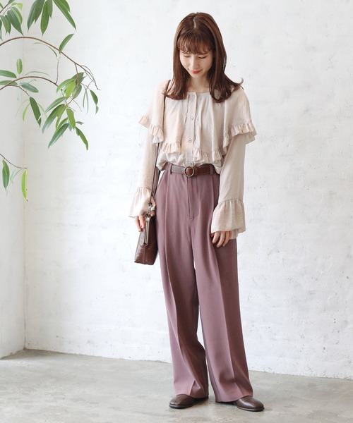 Crisp(クリスプ)の「クロコ柄ミニバッグ(ショルダーバッグ・レディース・ブラック/ブラウン・FREE)」の16枚目の写真