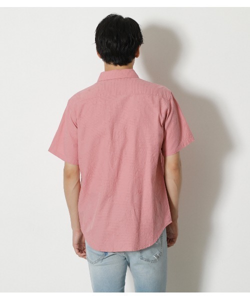 AZUL by moussy(アズールバイマウジー)の「SHADOW ALOHA SHIRT/シャドウアロハシャツ(シャツ/ブラウス・メンズ・ホワイト/ネイビー/ライトピンク・SMALL/MEDIUM/LARGE/X-LARGE)」の18枚目の写真
