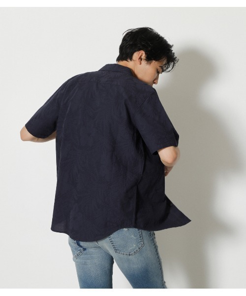 AZUL by moussy(アズールバイマウジー)の「SHADOW ALOHA SHIRT/シャドウアロハシャツ(シャツ/ブラウス・メンズ・ホワイト/ネイビー/ライトピンク・SMALL/MEDIUM/LARGE/X-LARGE)」の22枚目の写真