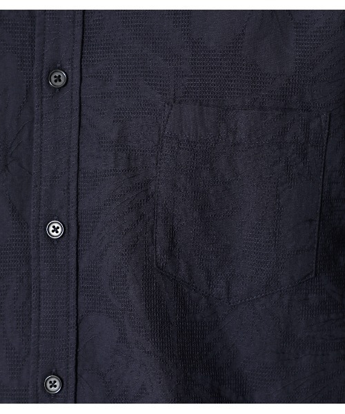 AZUL by moussy(アズールバイマウジー)の「SHADOW ALOHA SHIRT/シャドウアロハシャツ(シャツ/ブラウス・メンズ・ホワイト/ネイビー/ライトピンク・SMALL/MEDIUM/LARGE/X-LARGE)」の6枚目の写真