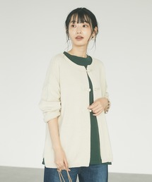 チャイナニットカーディガン　＊◇