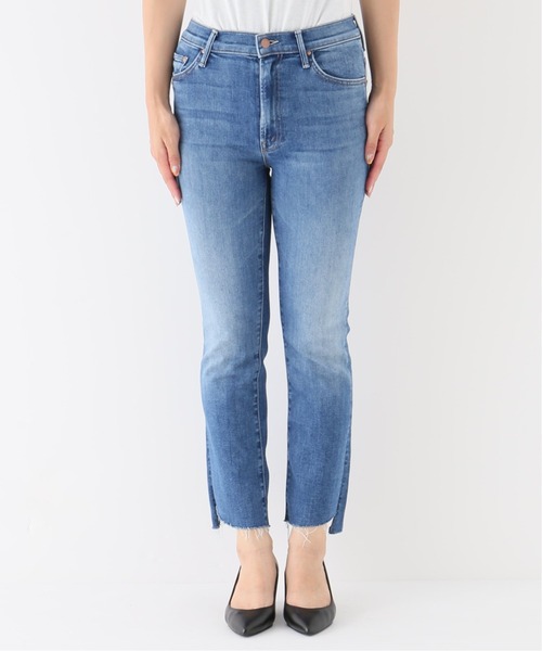 mother（マザー）の「【MOTHER/マザー】 BLUE INSIDER CROP（デニムパンツ・レディース・ブルー・24/25/27/26/28）」の6枚目の写真