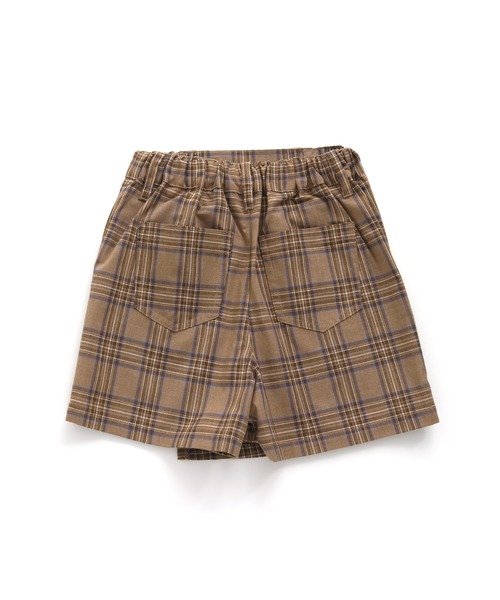 SISTER JENNI（SISTER JENNI）の「チェックスカート風ショーパン（その他パンツ・キッズ・ラベンダー/レッド/ブラウン・130cm/140cm/150cm/160cm）」の17枚目の写真