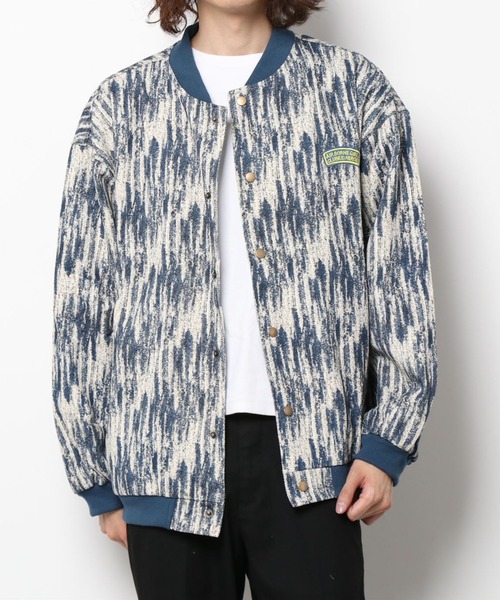 HOOK- パッチワーク柄幾何学模様 ゴブランブルゾン（ブルゾン）｜HOOK（フック）