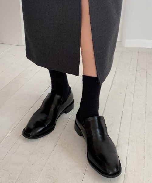 Didot.showroom（ディドット ショールーム）の「アーモンドトゥトラッドローファー（ローファー・レディース・ブラック/ブラウン・23cm/23.5cm/24cm/24.5cm/25cm）」の18枚目の写真