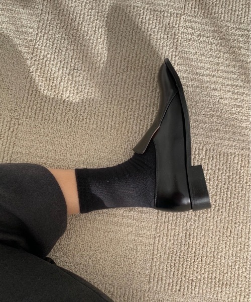 Didot.showroom（ディドット ショールーム）の「アーモンドトゥトラッドローファー（ローファー・レディース・ブラック/ブラウン・23cm/23.5cm/24cm/24.5cm/25cm）」の3枚目の写真