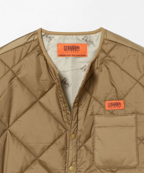 UNIVERSAL OVERALL（ユニバーサルオーバーオール）の「UNIVERSAL OVERALL / Quilt Blouson（ブルゾン・メンズ・ブラック/オリーブ/ブラウン系その他・MEDIUM/LARGE）」の14枚目の写真