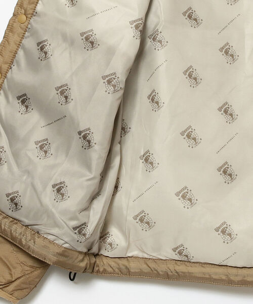 UNIVERSAL OVERALL（ユニバーサルオーバーオール）の「UNIVERSAL OVERALL / Quilt Blouson（ブルゾン・メンズ・ブラック/オリーブ/ブラウン系その他・MEDIUM/LARGE）」の12枚目の写真
