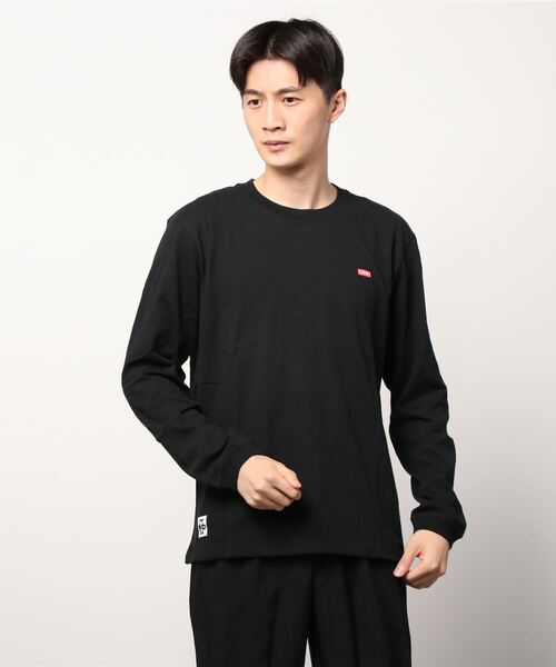 CHUMS(チャムス)の「【CHUMS】Booby Logo L/S T-Shirt(Tシャツ/カットソー・メンズ・ネイビー/カーキ/ホワイト/ブラック/ダークグリーン/ホワイト×ネイビー・X-LARGE/LARGE/MEDIUM)」の18枚目の写真