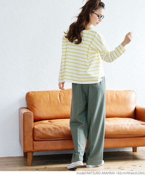 coca（coca）（コカ）の「＼＼新色登場／／ワイドパンツ（その他パンツ・レディース・ブラック/ブラウン/グレー/レッド/グリーン/カーキ/イエロー・SHORT/LONG）」の14枚目の写真