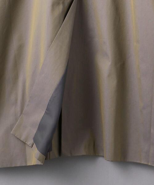 FILL THE BILL（フィルザビル）の「別注＜FILL THE BILL（フィル ザ ビル）＞ビッグ ステンカラー コート（その他アウター・レディース・ブラック/ベージュ・FREE）」の13枚目の写真