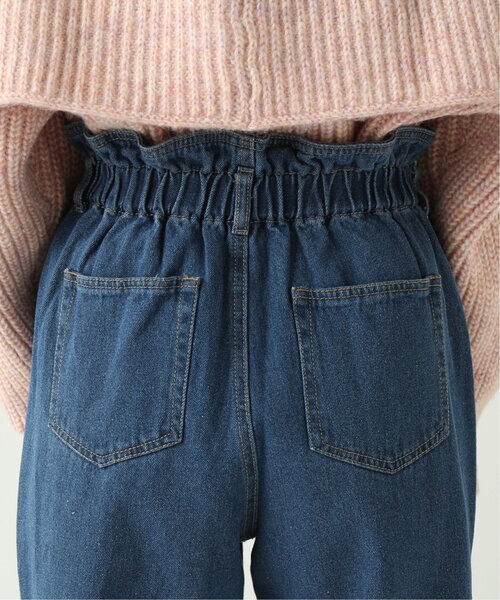 frames RAY CASSIN（フレームスレイカズン）の「ウエストギャザーパンツ（デニム）（デニムパンツ・レディース・インディゴブルー/ブルー・FREE）」の10枚目の写真