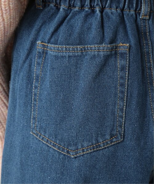 frames RAY CASSIN（フレームスレイカズン）の「ウエストギャザーパンツ（デニム）（デニムパンツ・レディース・インディゴブルー/ブルー・FREE）」の11枚目の写真