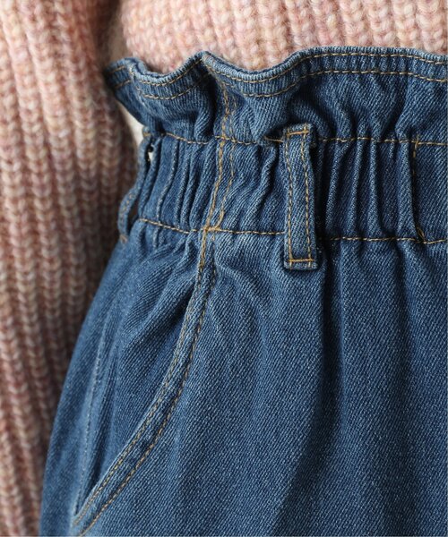 frames RAY CASSIN（フレームスレイカズン）の「ウエストギャザーパンツ（デニム）（デニムパンツ・レディース・インディゴブルー/ブルー・FREE）」の14枚目の写真