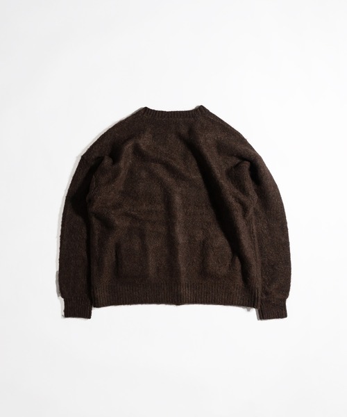 MUHET（ミュエータ）の「モヘア風カーディガン（カーディガン/ボレロ・レディース・ダークブラウン/パープル/ライトブラウン・SMALL/MEDIUM/LARGE）」の20枚目の写真