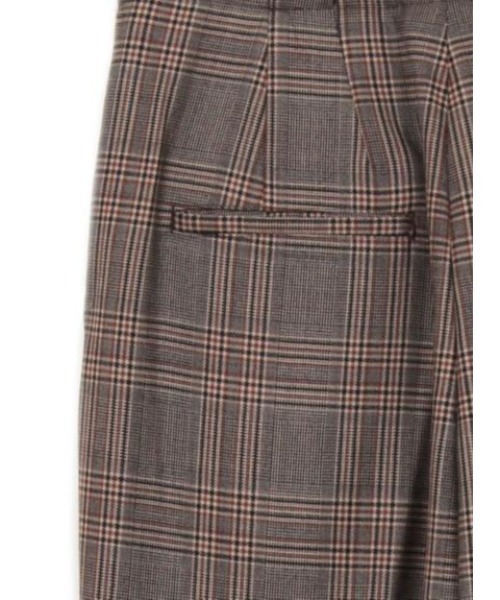 JANE SMITH / JOHN SMITH(ジェーンスミスジョンスミス)の「JANE SMITH TUCK SLACKS(スラックス・レディース・ブラウン・34)」の8枚目の写真