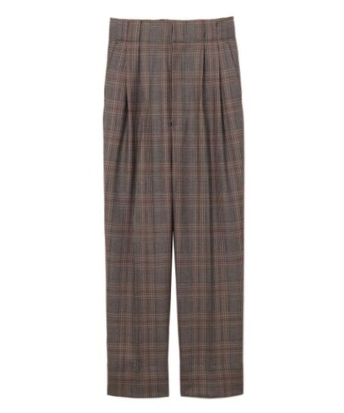 JANE SMITH / JOHN SMITH(ジェーンスミスジョンスミス)の「JANE SMITH TUCK SLACKS(スラックス・レディース・ブラウン・34)」の4枚目の写真