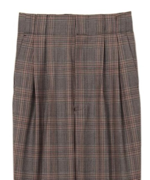 JANE SMITH / JOHN SMITH(ジェーンスミスジョンスミス)の「JANE SMITH TUCK SLACKS(スラックス・レディース・ブラウン・34)」の6枚目の写真