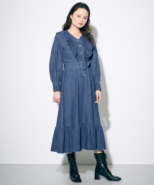 セール】ラッフルティアードワンピース（ワンピース）｜Diagram  