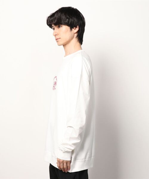 ALDIES(アールディーズ)の「Utopia Beats Big Cut / ユートピアビーツビッグカット(Tシャツ/カットソー・メンズ・ブラック/ホワイト・FREE)」の19枚目の写真