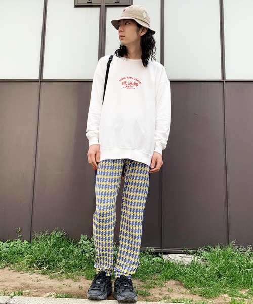 ALDIES(アールディーズ)の「Utopia Beats Big Cut / ユートピアビーツビッグカット(Tシャツ/カットソー・メンズ・ブラック/ホワイト・FREE)」の6枚目の写真