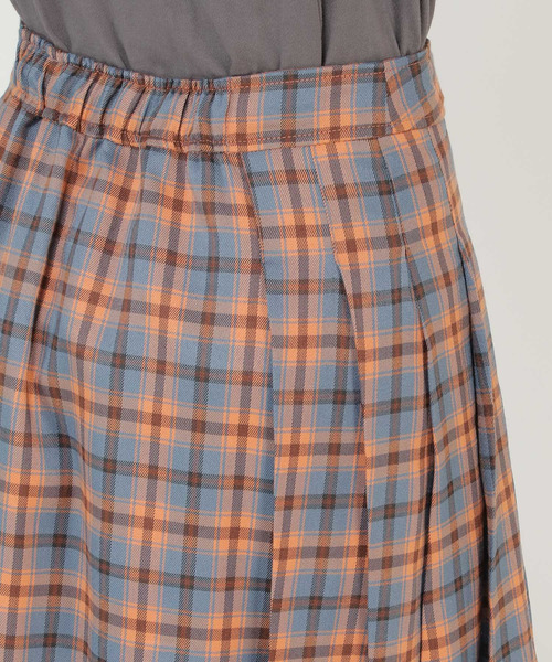 LBC（エルビーシー）の「チェックベルテッドスカート（スカート・レディース・グレー/オレンジ・M/L）」の15枚目の写真