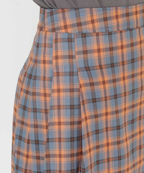 LBC（エルビーシー）の「チェックベルテッドスカート（スカート・レディース・グレー/オレンジ・M/L）」の8枚目の写真