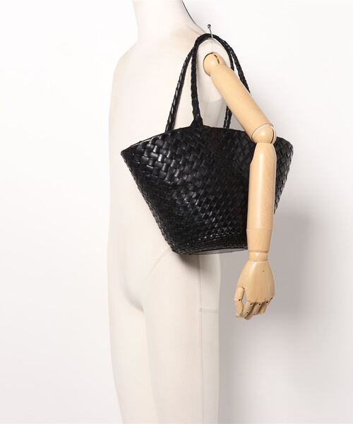 DRAGON（ドラゴン）の「【DRAGON DIFFUSION/ドラゴンディフュージョン】メッシュレザー ハンドバッグ（ハンドバッグ・レディース・ブラウン/ブラック・FREE）」の4枚目の写真