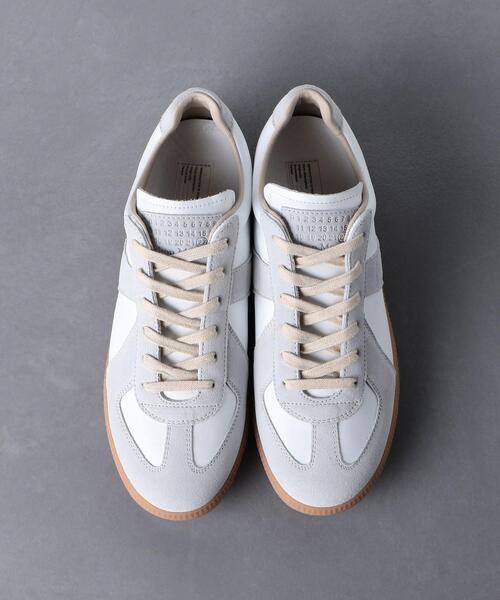 Maison Margiela REPLICA スニーカー ホワイト/グレー 26cm 新品 レア メゾンマルジェラ レプリカ スニーカー ヴィンテージ