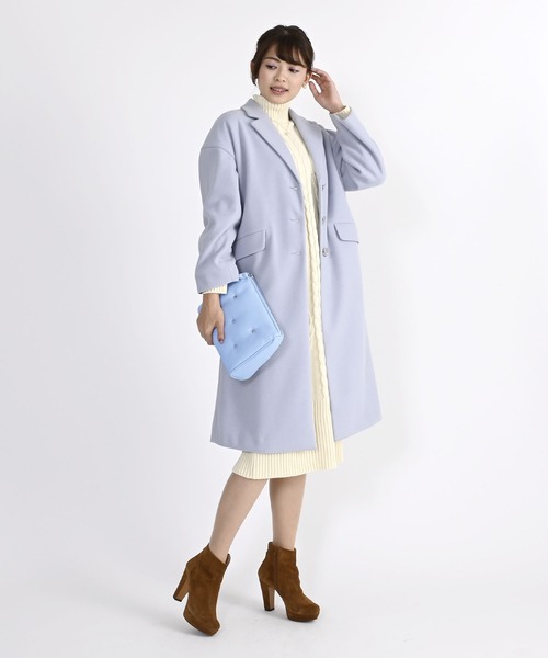 MARY QUANT(マリークワント)の「中綿デイジーメタル クラッチ(ハンドバッグ・レディース・ブルー・FREE)」の10枚目の写真