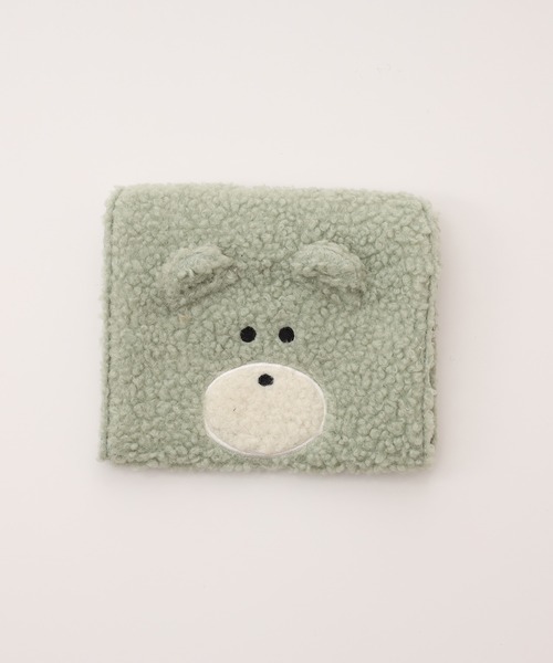 one after another NICE CLAUP（ワンアフターアナザーナイスクラップ）の「まめくまアクリルスタンドケース（その他小物・レディース・ホワイト/ブラック/ベージュ/ミント/サックスブルー/パープル/イエロー/ピンク/レッド/オレンジ・FREE）」の5枚目の写真