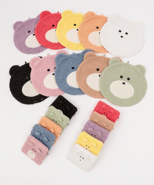 one after another NICE CLAUP（ワンアフターアナザーナイスクラップ）の「まめくまアクリルスタンドケース（その他小物・レディース・ホワイト/ブラック/ベージュ/ミント/サックスブルー/パープル/イエロー/ピンク/レッド/オレンジ・FREE）」の20枚目の写真