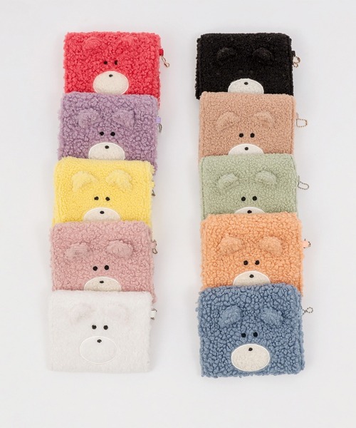 one after another NICE CLAUP（ワンアフターアナザーナイスクラップ）の「まめくまアクリルスタンドケース（その他小物・レディース・ホワイト/ブラック/ベージュ/ミント/サックスブルー/パープル/イエロー/ピンク/レッド/オレンジ・FREE）」の15枚目の写真