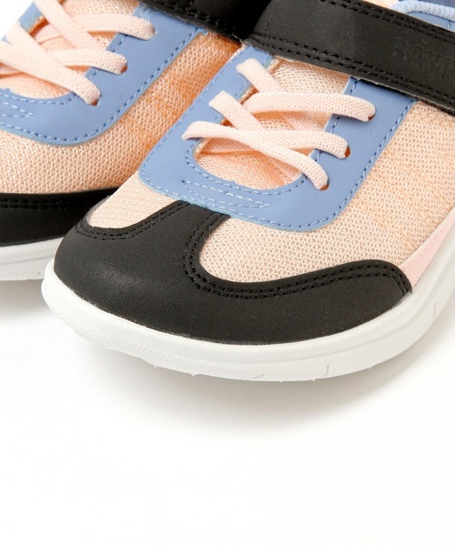 IFME（イフミー）の「【IFME（イフミー）】ベルクロスニーカー(KIDS)（スニーカー・キッズ・グレー/ピンク・17.0cm/18cm/19cm/20cm/21cm）」の6枚目の写真