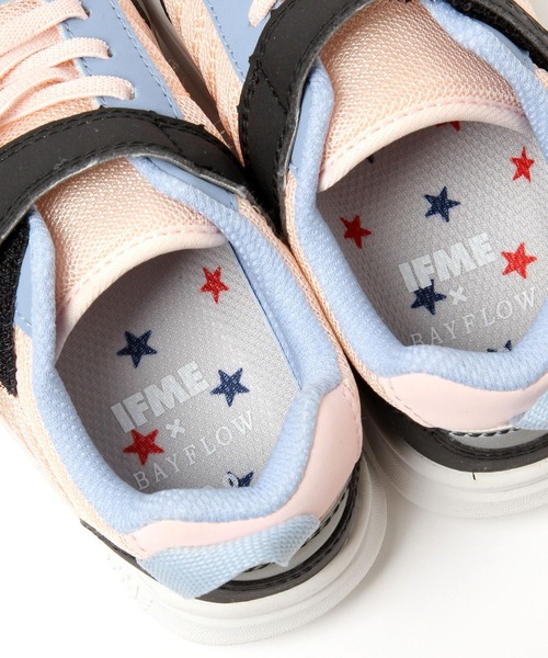 IFME（イフミー）の「【IFME（イフミー）】ベルクロスニーカー(KIDS)（スニーカー・キッズ・グレー/ピンク・17.0cm/18cm/19cm/20cm/21cm）」の20枚目の写真