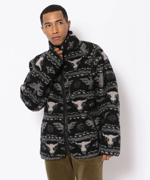 MANASTASH（マナスタッシュ）の「MANASTASH/マナスタッシュ　MT BUFFALO JACKET マウンテンバッファロージャケット（ブルゾン・メンズ・キャメル/ブラック・MEDIUM/LARGE/X-LARGE）」の3枚目の写真