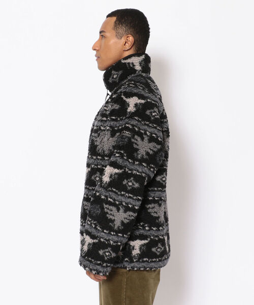 MANASTASH（マナスタッシュ）の「MANASTASH/マナスタッシュ　MT BUFFALO JACKET マウンテンバッファロージャケット（ブルゾン・メンズ・キャメル/ブラック・MEDIUM/LARGE/X-LARGE）」の4枚目の写真